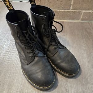Dr Martens Greasy Boots